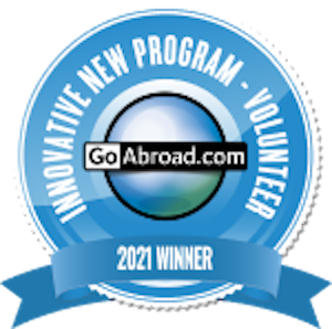 NewProgramVolunteer GoAbroad.com 2021 Winner Innovative New Program - Volunteer